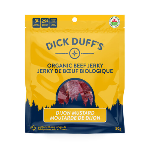 Dick Duff's Organic Beef Jerky Dijon Mustard 50 g