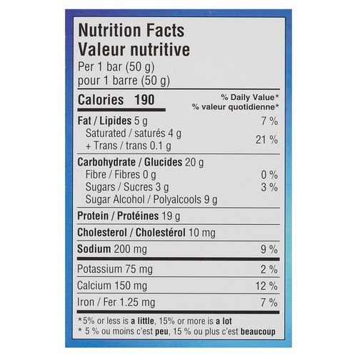 Pure Protein Bar Chocolate Salted Caramel 6 x 50 g