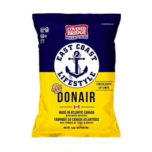 Covered Bridge East Coast Lifestyle Potato Chips Donair 142 g
