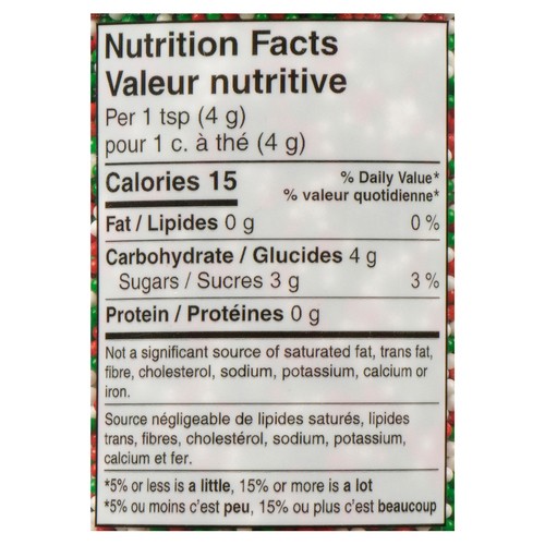 Wilton Holiday Sprinkles Nonpareils 385 g