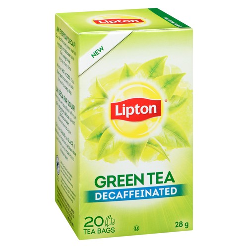 Lipton Green Tea Decaffeinated 20 Tea Bags
