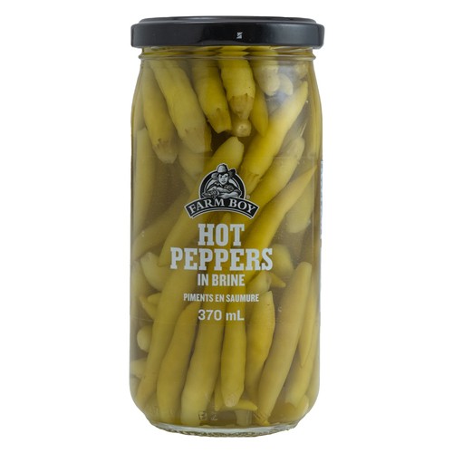 Farm Boy Hot Peppers In Brine 370 ml
