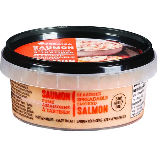 Oceania Gluten-Free Smoked Salmon Seasoned 160 g