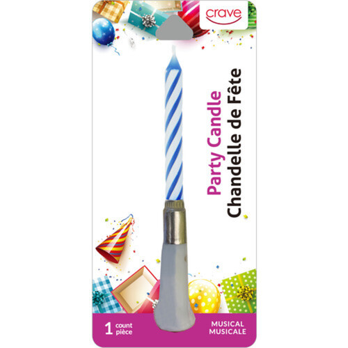 Crave Musical Party Candle 1 Pack