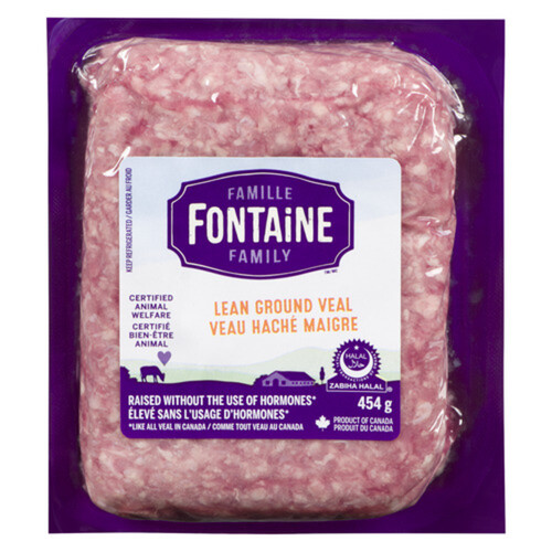 Fontaine Family Ground Veal Lean 454 g