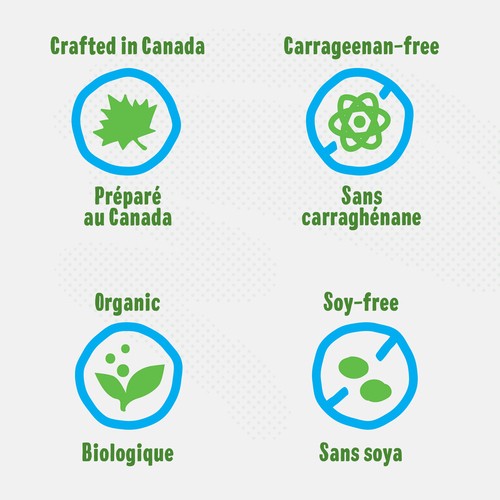 Earth's Own Unsweetened Organic Almond Milk Alternative Vanilla 1.75 L