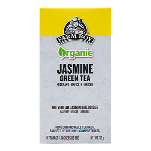 Farm Boy Organic Green Tea Jasmine 30 g