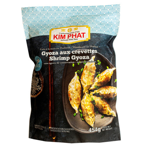 Kim Phat Frozen Shrimp Gyoza 454 g