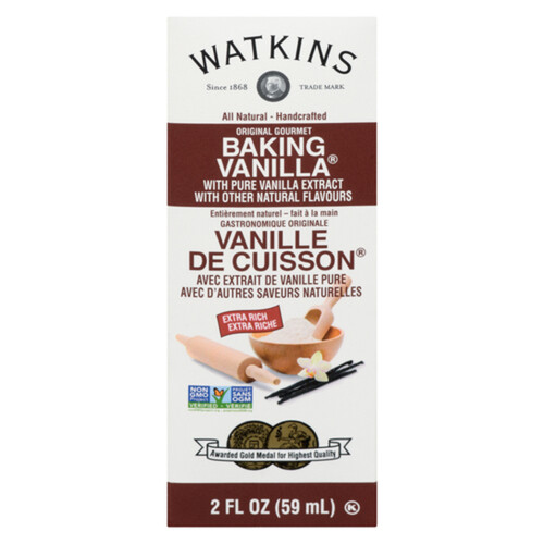 Watkins All Natural Original Baking Vanilla Extract 59 ml