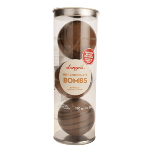 Longo's Hot Chocolate Bombs 3 Pack 150 g 