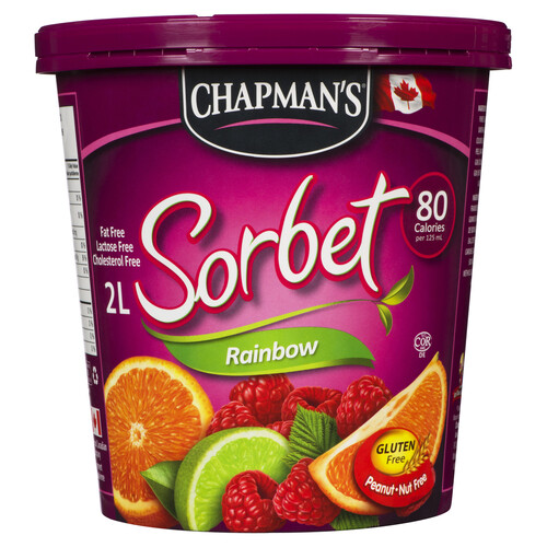 Chapman's Gluten-Free Sorbet Rainbow 2 L