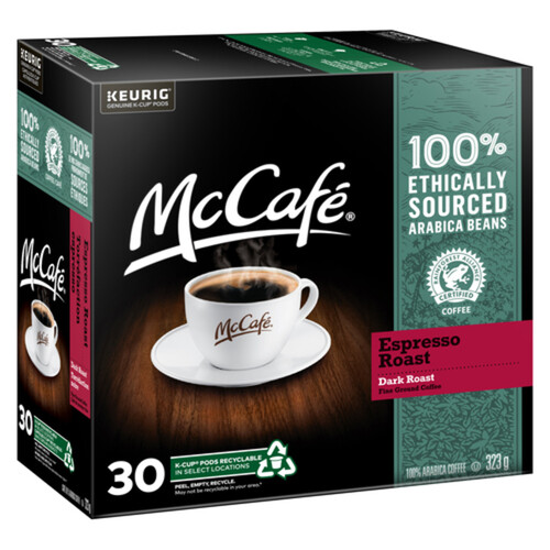 Mc Café Coffee Pods Rain Forest Espresso Dark Roast 30 K-Cups 323 g