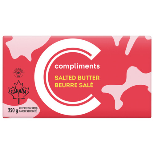 Compliments Butter Salted 250 g