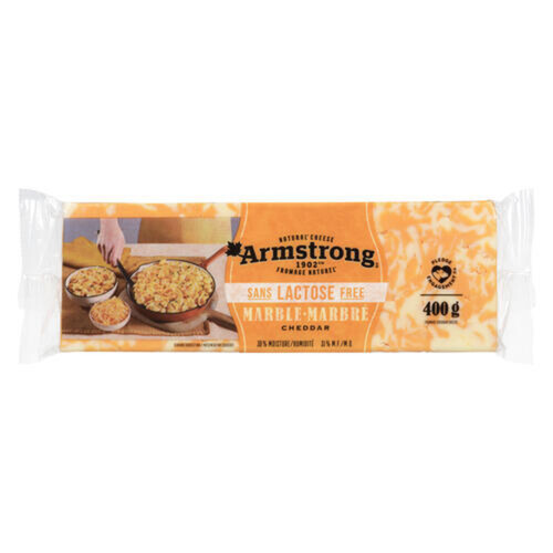 Armstrong Lactose-Free Cheese Marble Cheddar 400 g