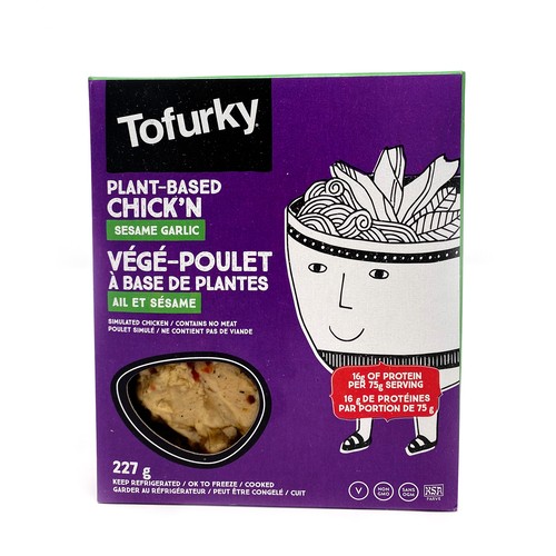 Tofurky Vegan Chick'n Sesame Garlic 227 g