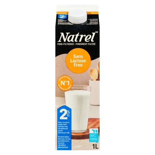 Natrel Lactose-Free 2% Milk 1 L
