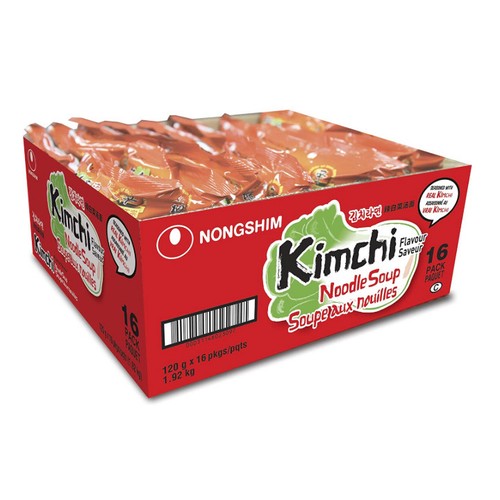 NongShim Noodle Soup Seasoned With Real Kimchi 120 g