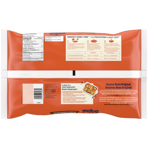 Ben's Original Rice Side Dish Whole Grain Brown 2.2 kg