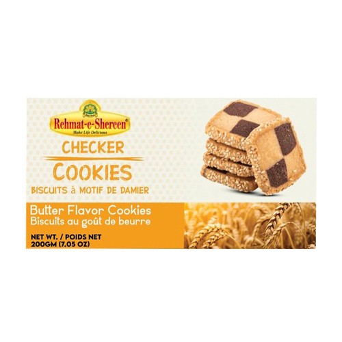 Rehmat E Shereen Checker Cookies Butter Flavor 200 g
