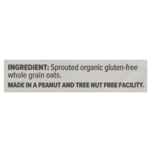 One Degree Organic Foods Quick Oats Sprouted 680 g