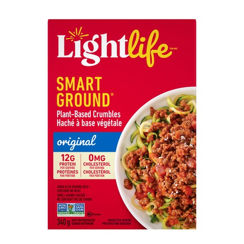Lightlife Plant-Based Beef Original Smart Ground 340 g