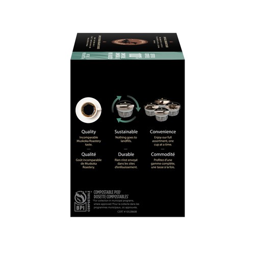 Muskoka Roastery Coffee Loon Call Breakfast Blend 20 K-Cup 230 g
