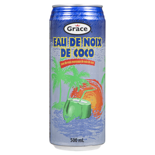 Grace Coconut Water With Pulp 500 ml (can)