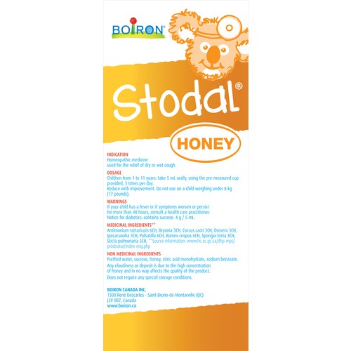 Boiron Stodal Children Cough Syruo Honey 200 ml