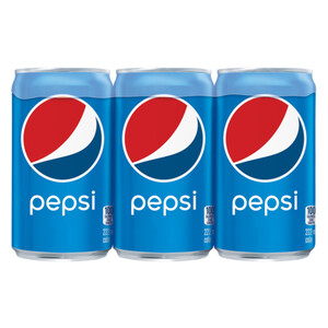 Voilà | Online Grocery Delivery - Pepsi Soft Drink 6 x 222 ml (cans)