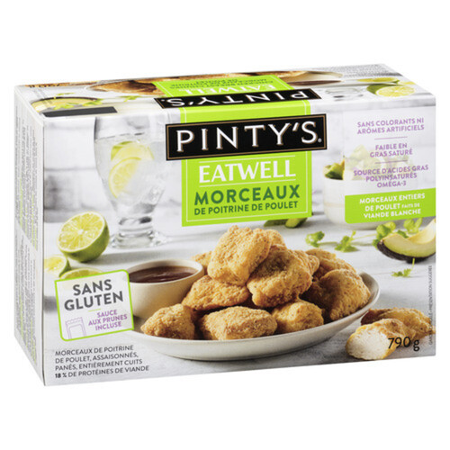 Pinty's  Chicken Breast Chunks 790 g (frozen)