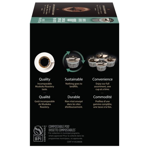 Muskoka Roastery Coffee Loon Call Breakfast Blend 20 K-Cup 230 g