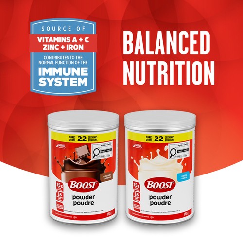 Boost Drink Mix Instant Breakfast Powder Vanilla 880 g