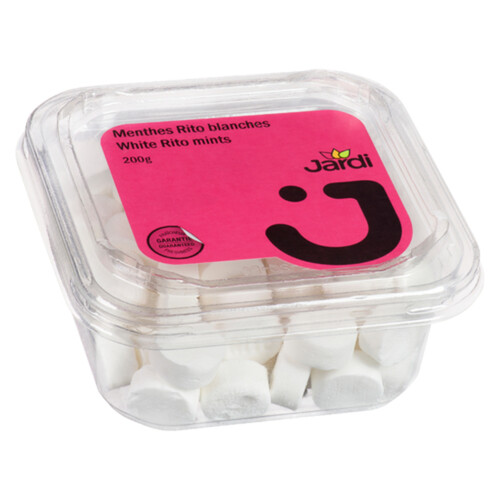 Les Aliments Jardi White Rito Mints 200 g