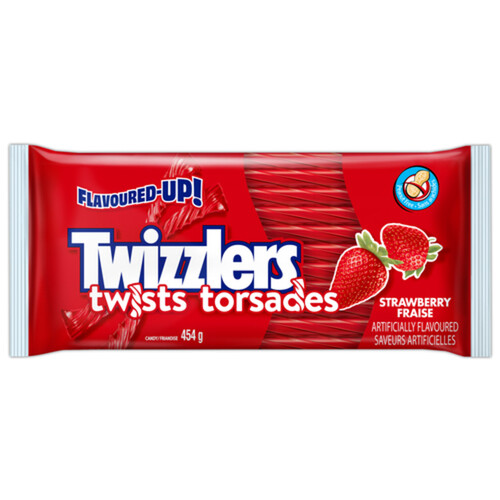 Twizzlers Strawberry Twists Candy 454 g