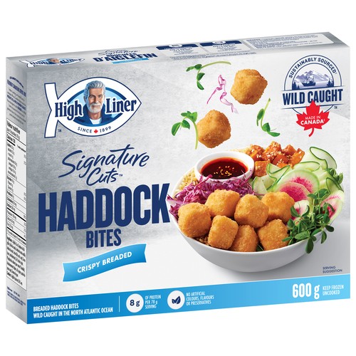 High Liner Frozen Breaded Haddock Bites Original 600 g