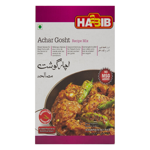 Habib Gluten-Free Recipe Mix Achar Gosht 50 g