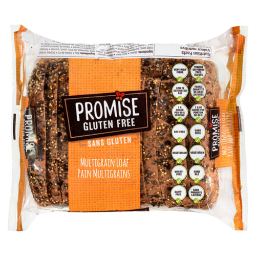 Promise Gluten-Free Multigrain Loaf 480 g (frozen)