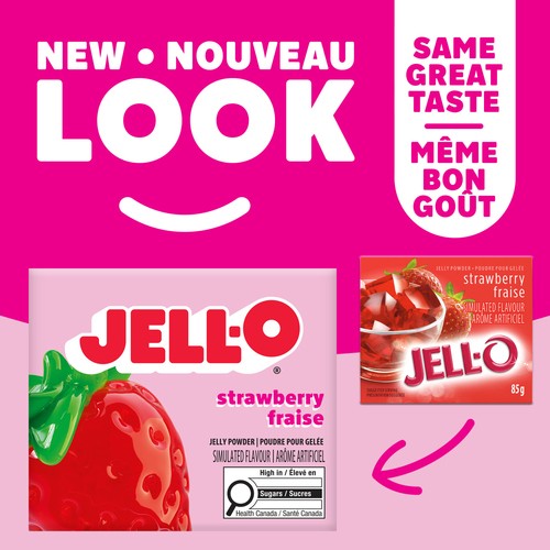 Jell-O Jelly Powder Strawberry 85 g