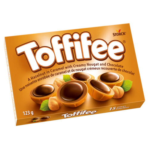 Toffifee Hazelnut In Caramel With Creamy Nougat And Chocolate 15 Pieces 123 g