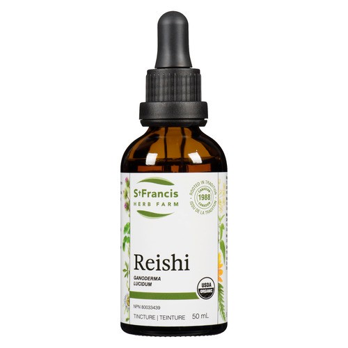 St. Francis Herb Farm Herbal Remedies Tincture Reishi Mushroom 50 ml
