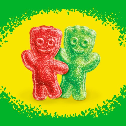 Maynards Sour Patch Kids Candy For Christmas Red And Green 100 g