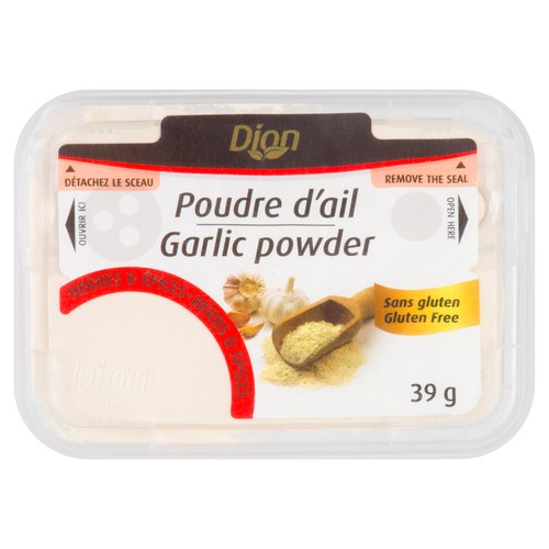 Les Aliments G. Dion Foods Gluten-Free Garlic Powder 39 g