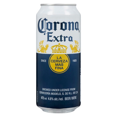 Corona Extra 4.6% Alcohol Beer 473 ml (can) 