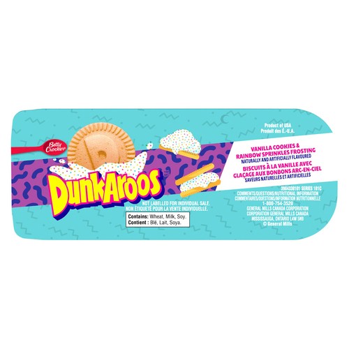 DunkAroos Vanilla Cookies Rainbow Chip Frosting 6 x 28 g
