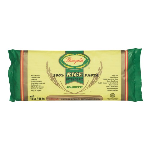 Rizopia Pasta Spaghetti 100% Brown Rice 454 g
