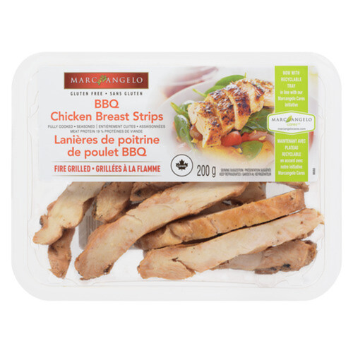 Marcangelo Gluten-Free Chicken Strips Fully Cooked BBQ 200 g