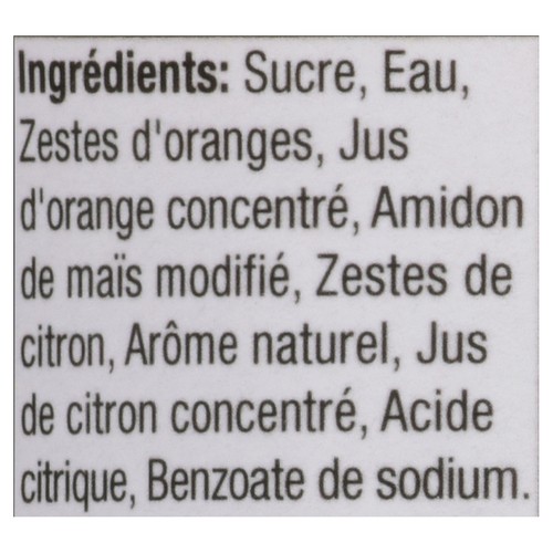 La Fraisonnee Spread Marmalade Orange 250 ml