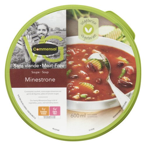 Commensal Vegetarian Soup Minestrone 600 ml