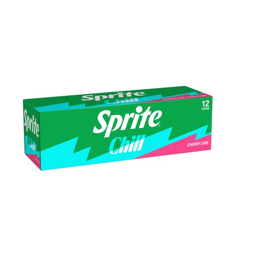 Sprite Chill Soft Drink Cherry Lime 12 x 355 ml (cans)
