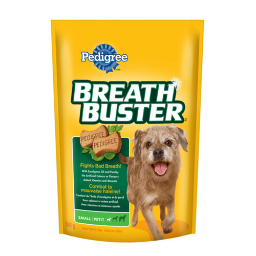 Pedigree Breathbuster Small Breed Dog Treats 500 g